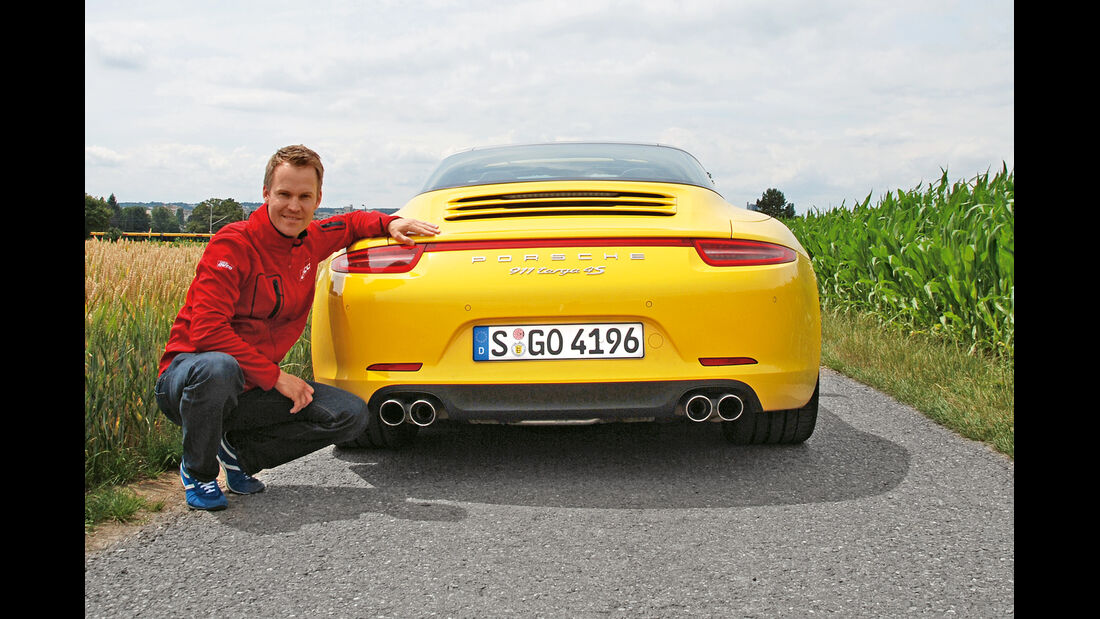 Porsche Targa 4S, Heckansicht, Christian Gebhardt