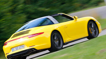 Porsche Targa 4S, Heckansicht