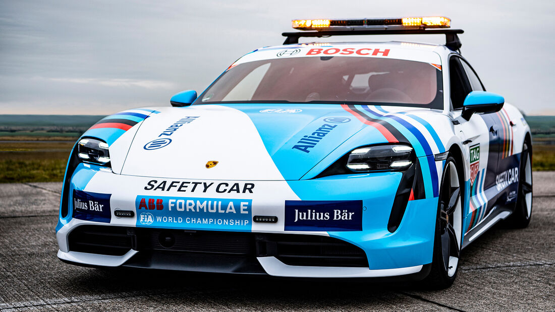 Porsche Taycan Turbo S Formel E Safety-Car 2022