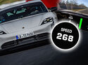 Porsche Taycan Turbo S Nordschleife Rekord Rennstrecke Tempo