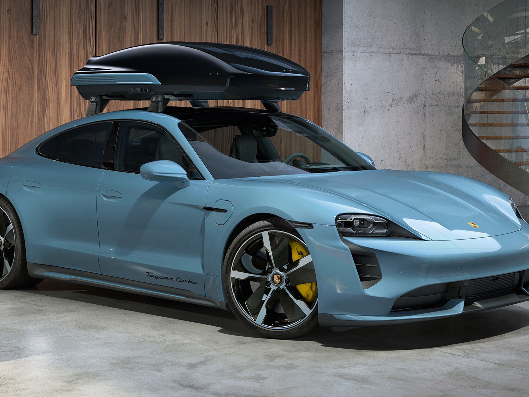 Porsche Tequipment Dachbox: Mit 200 km/h in den Urlaub