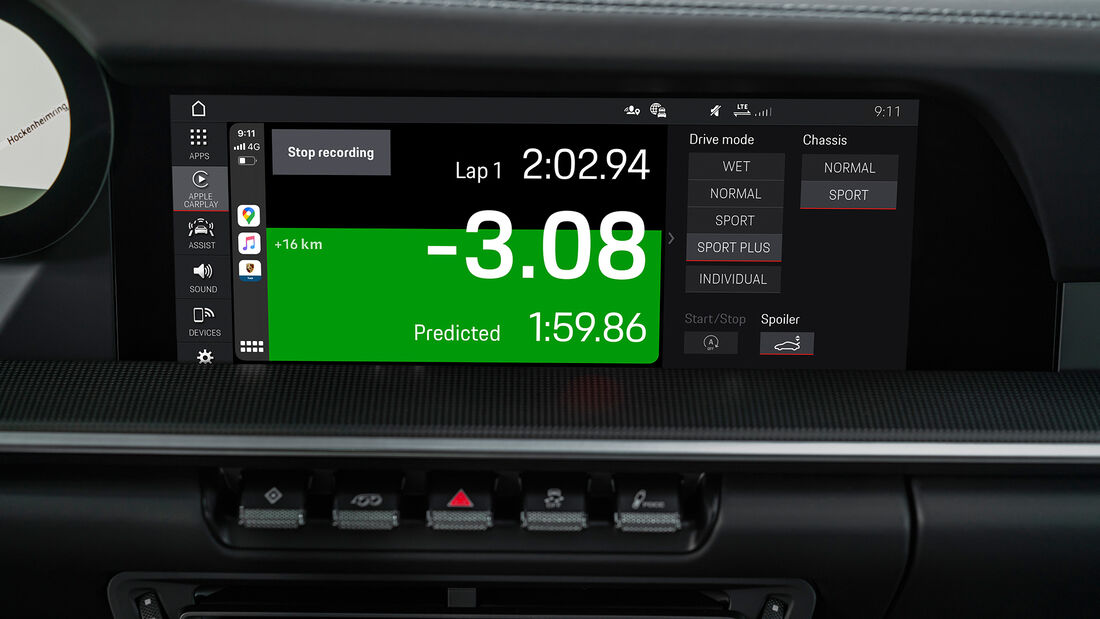 Porsche Track Precision App (Mai 2020)