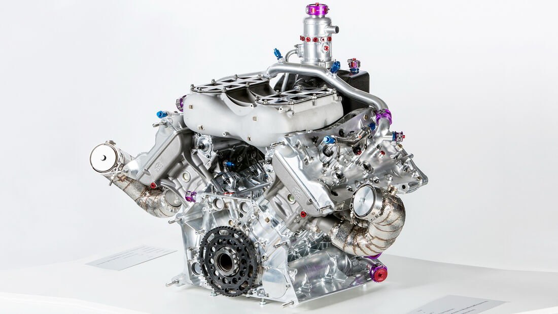 Porsche V4 Turbo Rennmotor