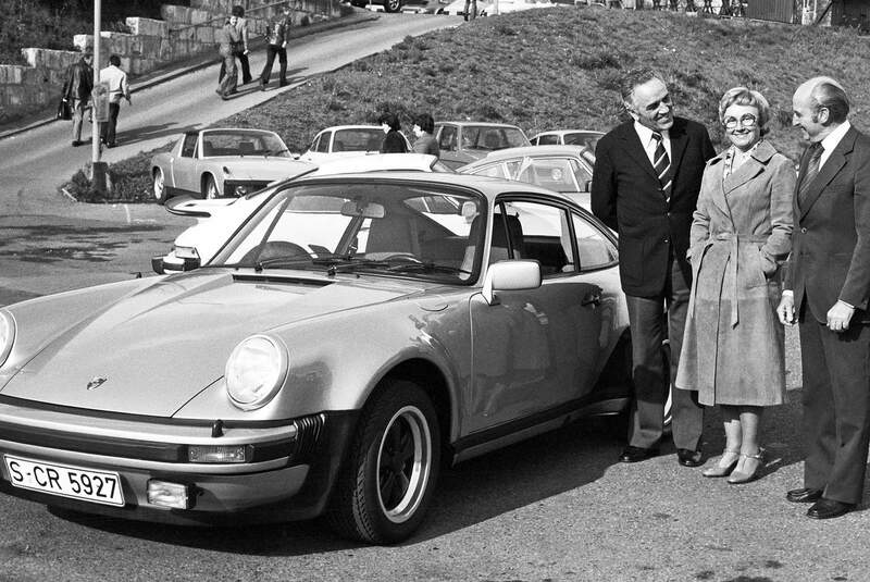 Porsche-Werksabholung Harald Wagner Pietsch 911 Turbo 1976