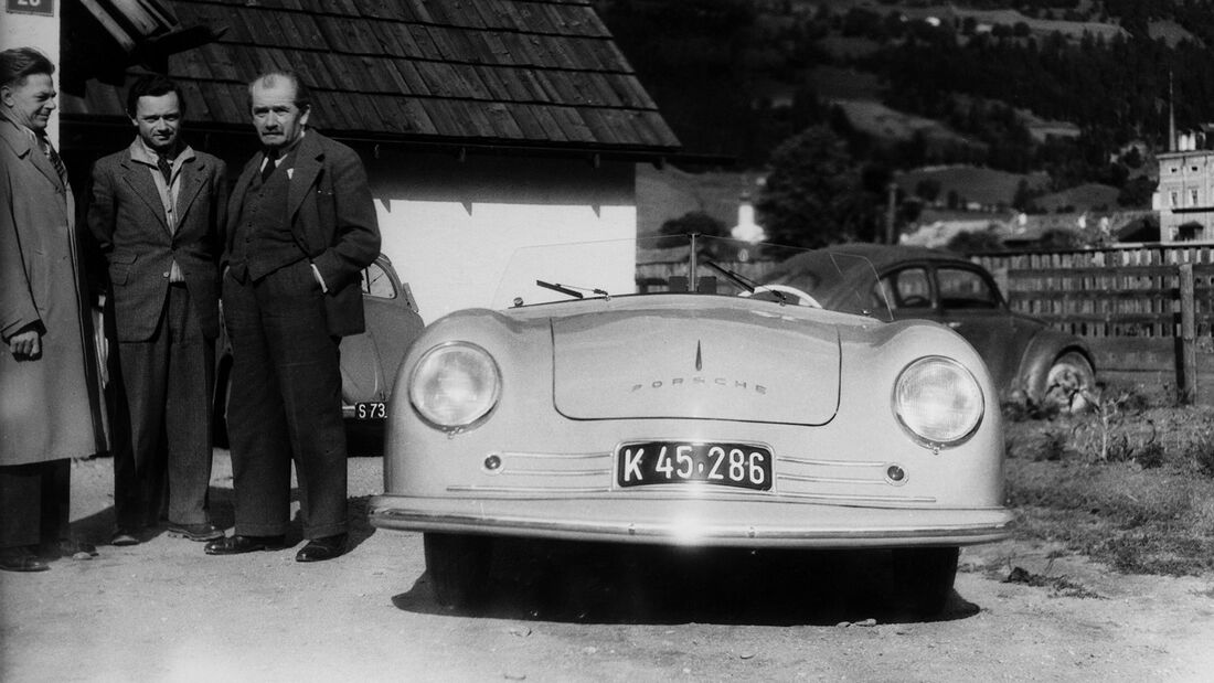 Porsche und Erwin Komenda