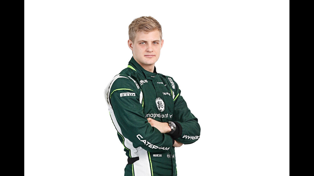 Porträt Marcus Ericsson - Formel 1 2014