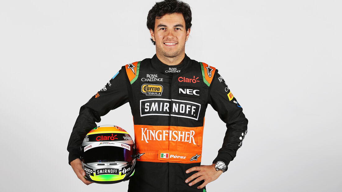 Porträt - Sergio Perez - Force India - 2015