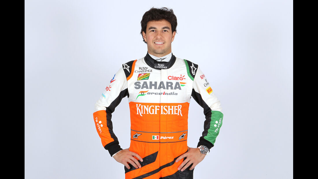 Porträt Sergio Perez - Formel 1 2014