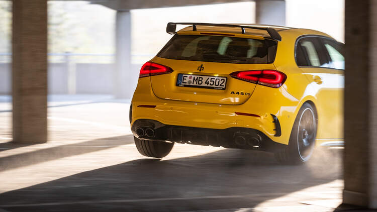 Fahrbericht Posaidon Mercedes Amg A 45 Rs Testfahrt Kompaktsportler Auto Motor Und Sport