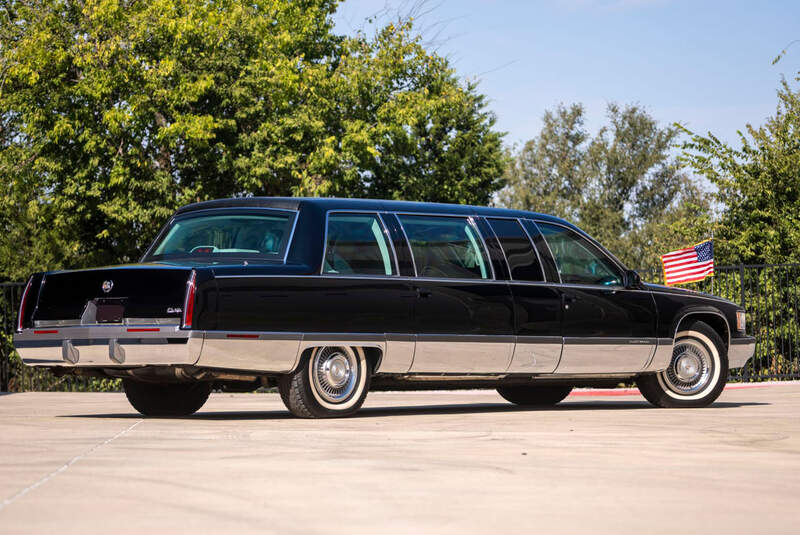 Präsidentenlimousine Cadillac Fleetwood Brougham