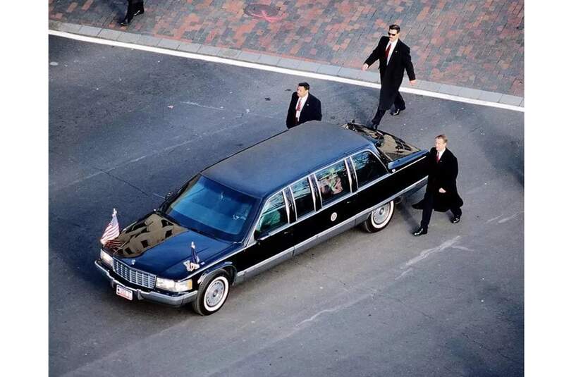 Präsidentenlimousine Cadillac Fleetwood Brougham