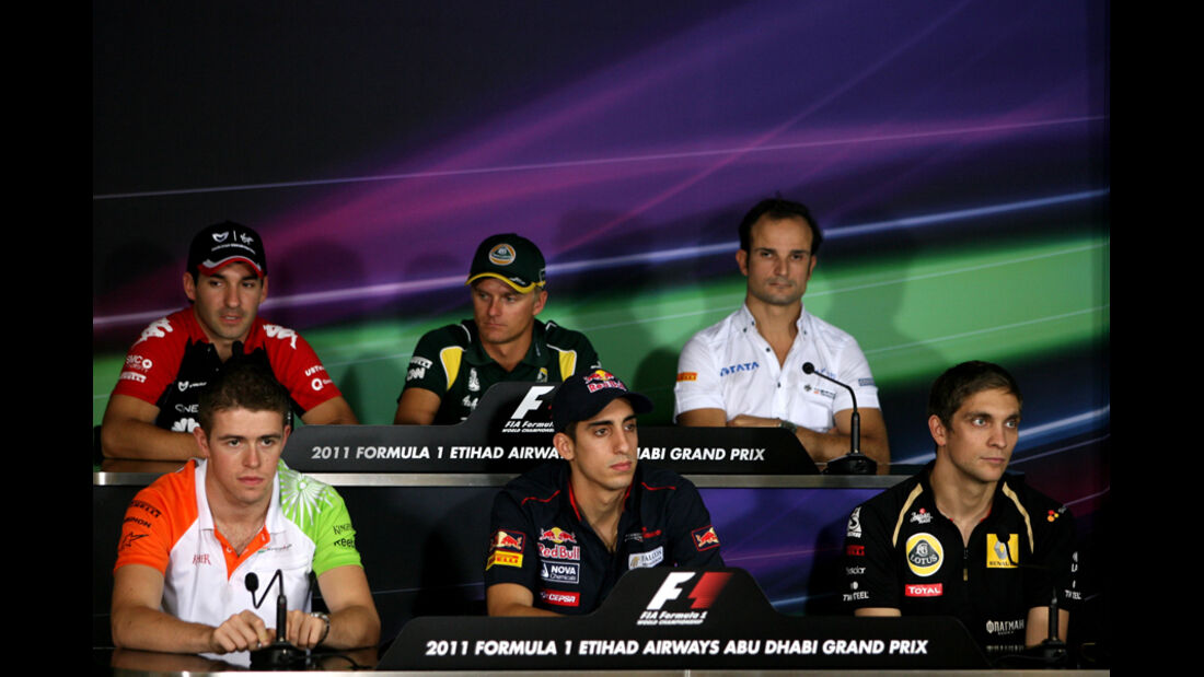 Pressekonferenz - GP Abu Dhabi - 10. November 2011