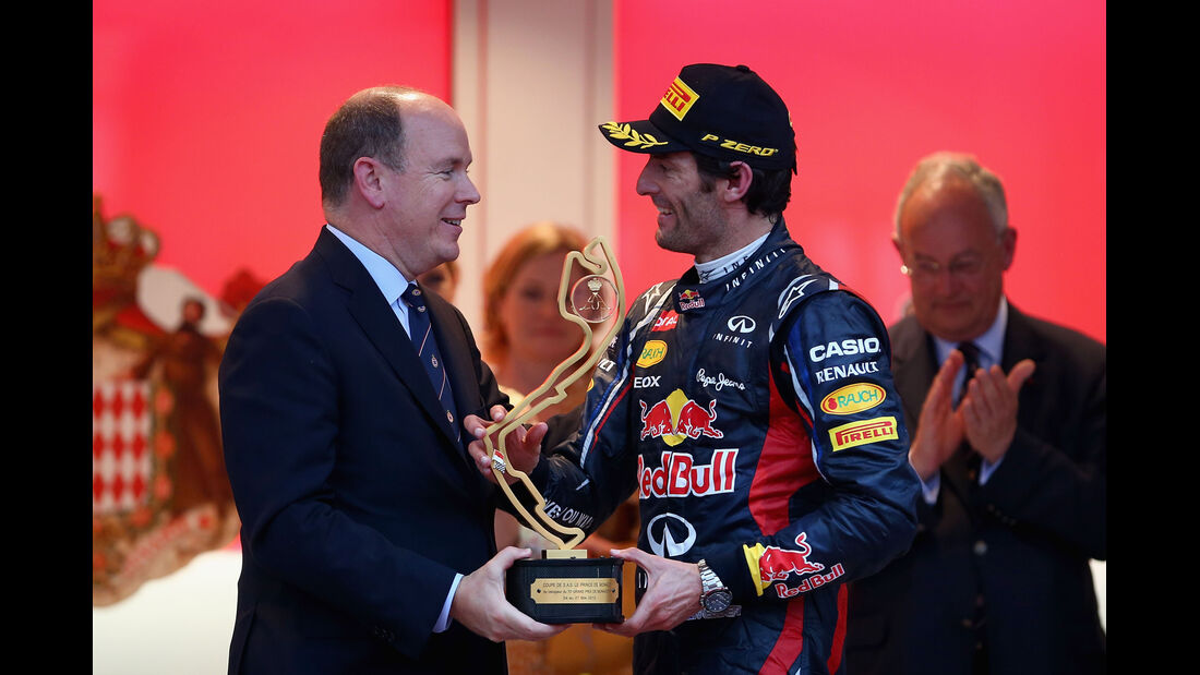 Prinz Albert & Mark Webber - GP Monaco 2012