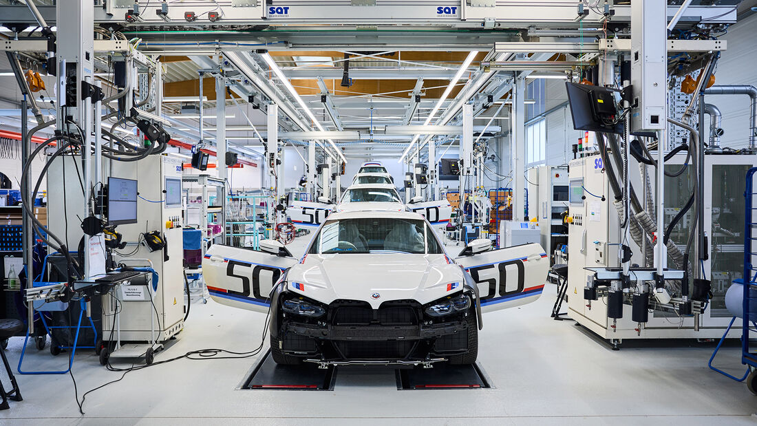 Produktion BMW 3.0 CSL 