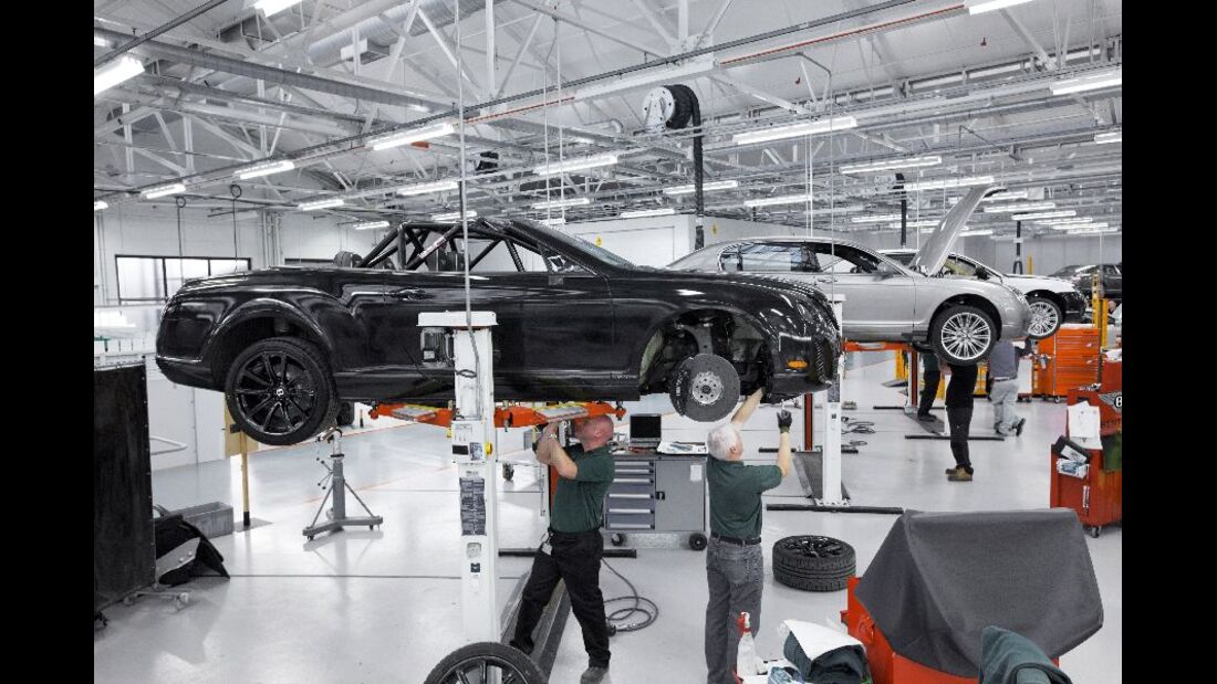 Produktion, Bentley Continental Supersports Convertible ISR