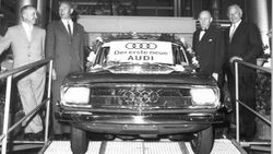 Produktionstart 1965 Ingolstadt Der erste neue Audi