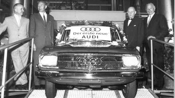 Produktionstart 1965 Ingolstadt Der erste neue Audi