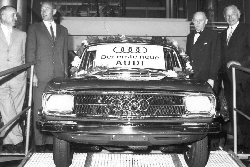 Produktionstart 1965 Ingolstadt Der erste neue Audi