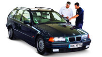 Professionelle Fahrzeugaufbereitung, Beispiel BMW
