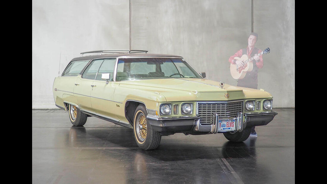 Promi-Autos 2018 Cadillac De Ville Estate Wagon (1972) Elvis Presley