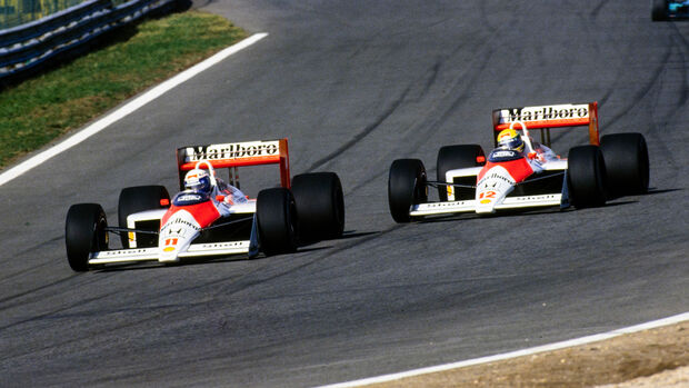 Prost vs. Senna - McLaren - F1 - 1988
