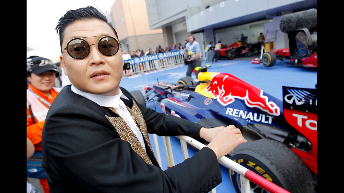 Psy & Red Bull GP Korea 2012