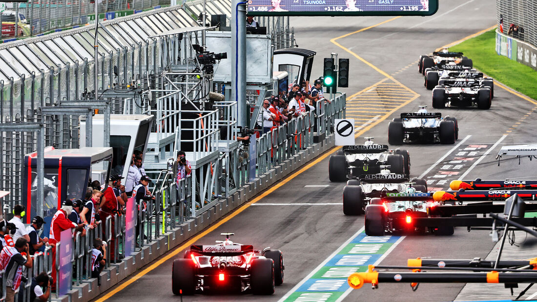 Qualifying - Formel 1 - GP Australien 2022
