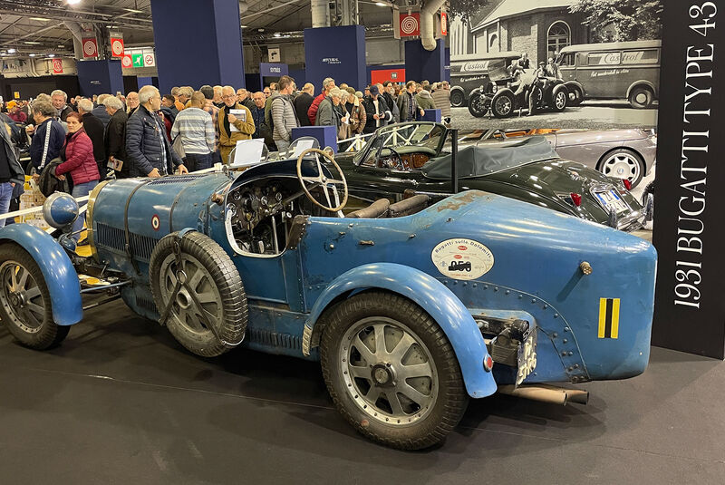 Rétromobile 2023 Bugatti Type 43 Grand Sport Artcurial