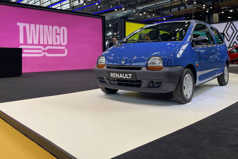 Rétromobile 2023 Paris 30 Jahre Renault Twingo