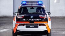RETTMobil 2016, Einsatzfahrzeuge, Notarzt, Rettungsdienst, BMW i3,