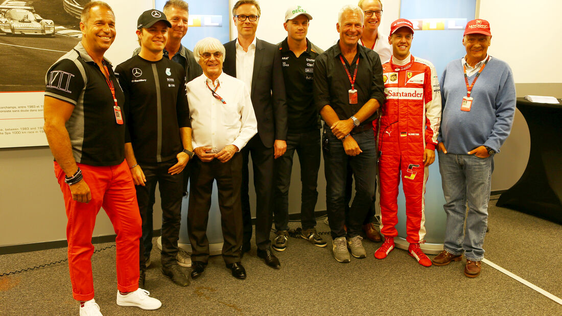 RTL & Bernie Ecclestone - Formel 1 - GP Belgien - Spa-Francorchamps - 21. August 2015