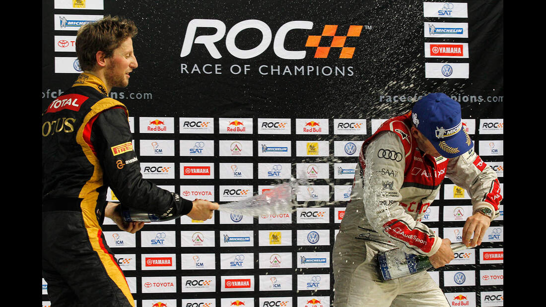 Start beim Race of Champions Schumi wieder im Renneinsatz auto motor