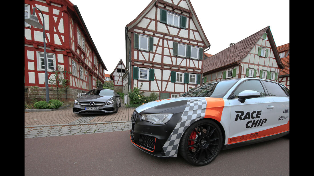 RaceChip-Audi RS3 Sportback vs. Performmaster-Mercedes-AMG A 45