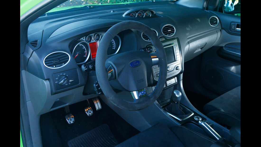 Raeder-Ford Focus RS, Innenraum, Cockpit