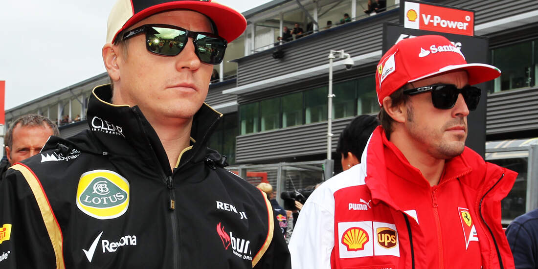 Räikkönen & Alonso - GP Belgien 2013