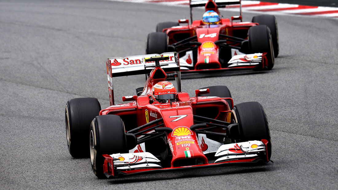 Räikkönen & Alonso - GP Spanien 2014