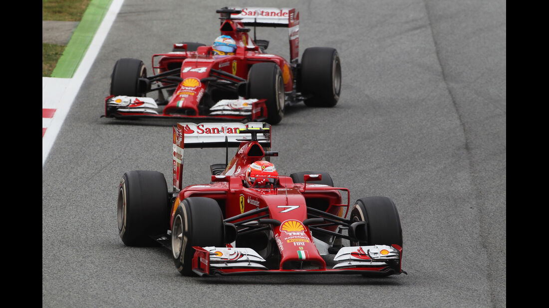 Räikkönen & Alonso - GP Spanien 2014