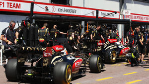Räikkönen & Grosjean - Lotus - Formel 1 - GP Monaco - 23. Mai 2013