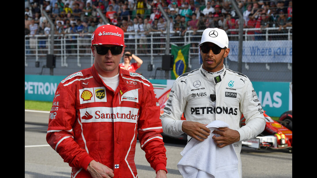 Räikkönen & Hamilton - Formel 1 - GP Malaysia - Sepang - 30. September 2017