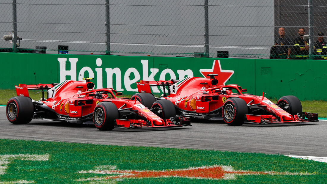 Räikkönen & Vettel - GP Italien 2018