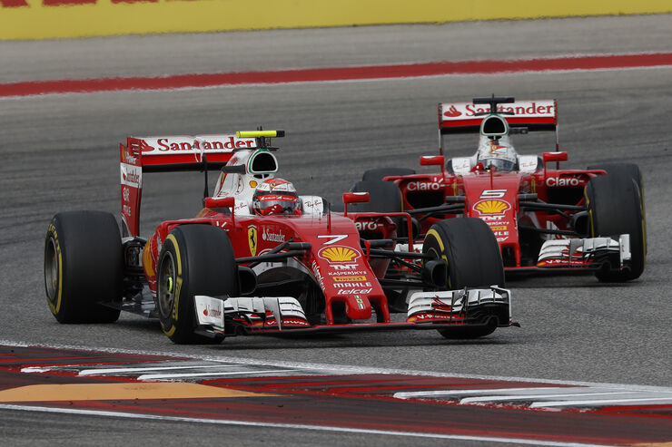 Ferrari im Pech Vettels Beinahe-Crash in Kurve 5 - auto motor und sport