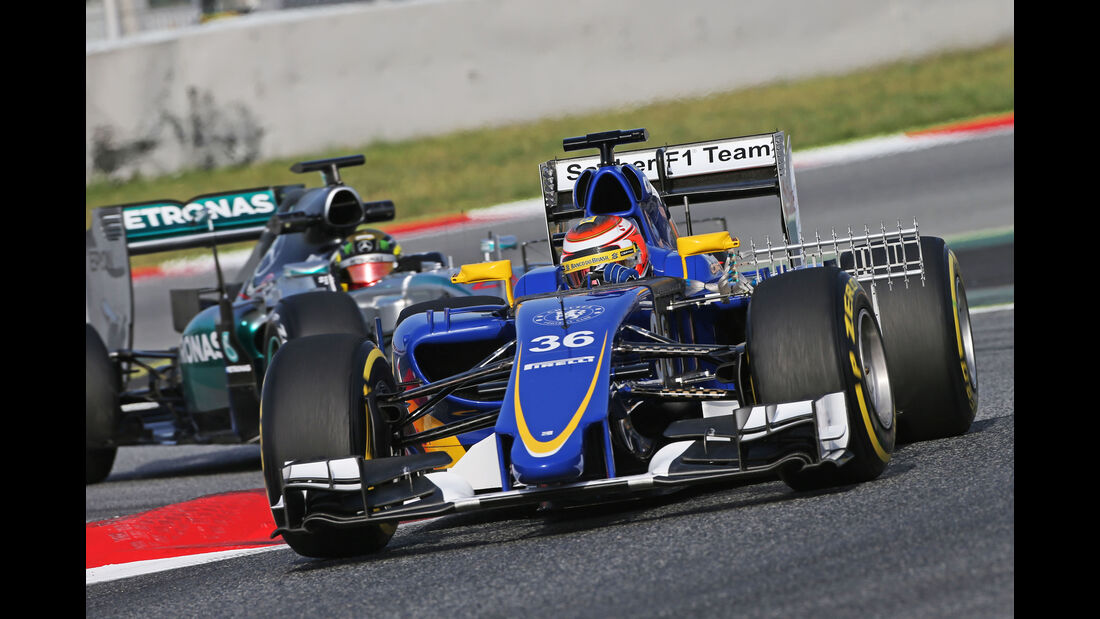 Raffaele Marciello - Sauber - Formel 1-Test - Barcelona - 13. Mai 2015