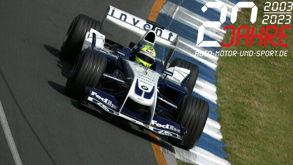 Ralf Schumacher - BMW-Williams - GP Australien 2004