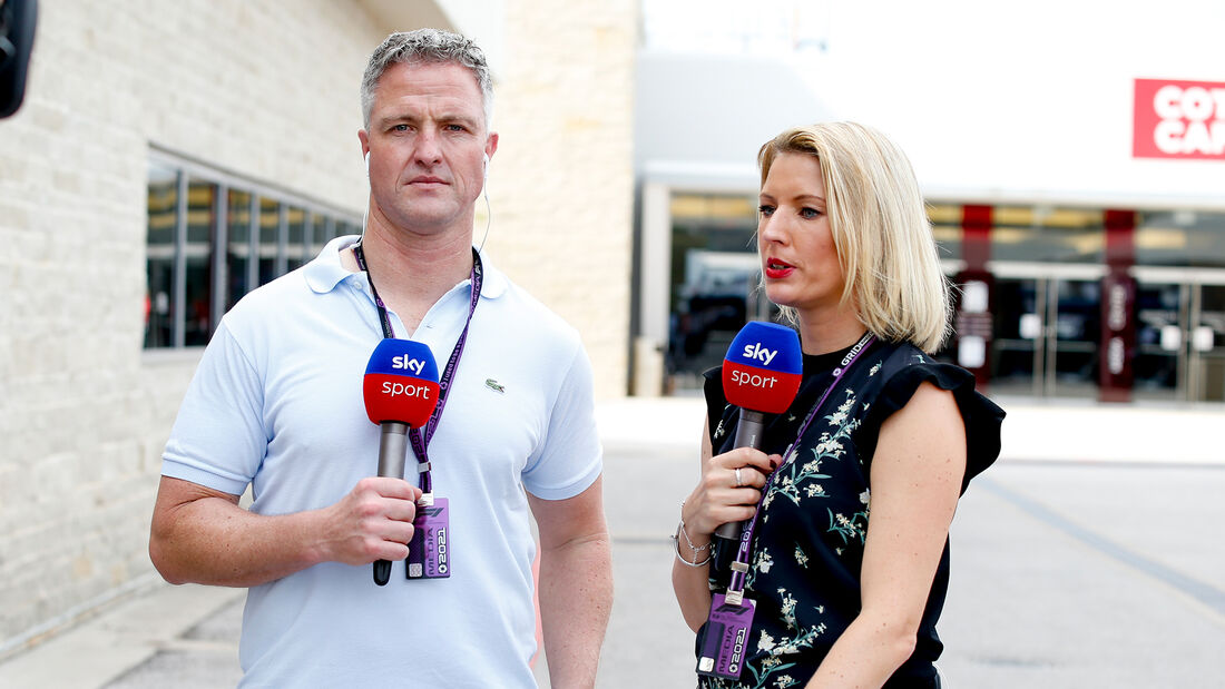 Ralf Schumacher & Sandra Baumgärtner - Sky Deutschland - F1 2021