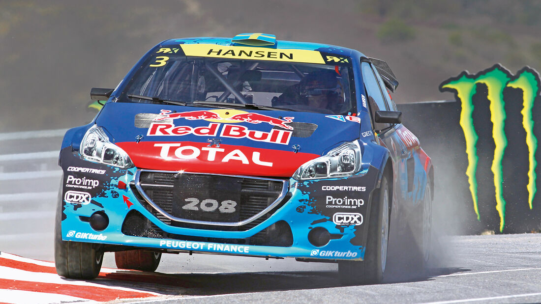 Rallycross, Peugeot 208, Rennszene