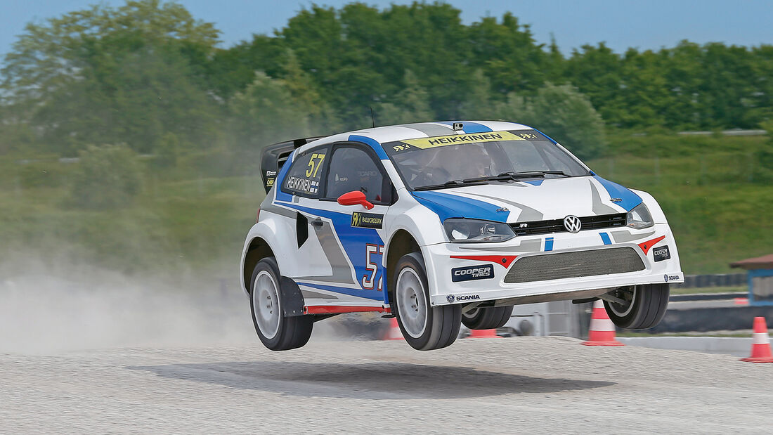 Rallycross, VW Polo, Sprung