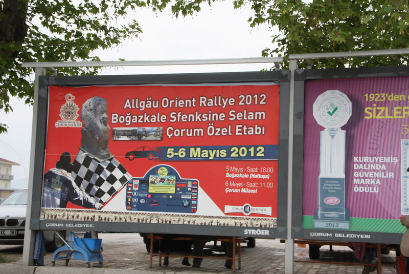 Rallye Allgäu-Orient, Plakat, Türkei