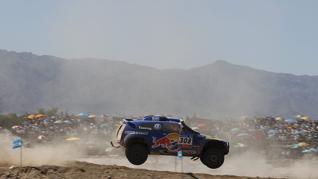 Rallye Dakar 2011, Giniel de Villiers, VW Race Touareg