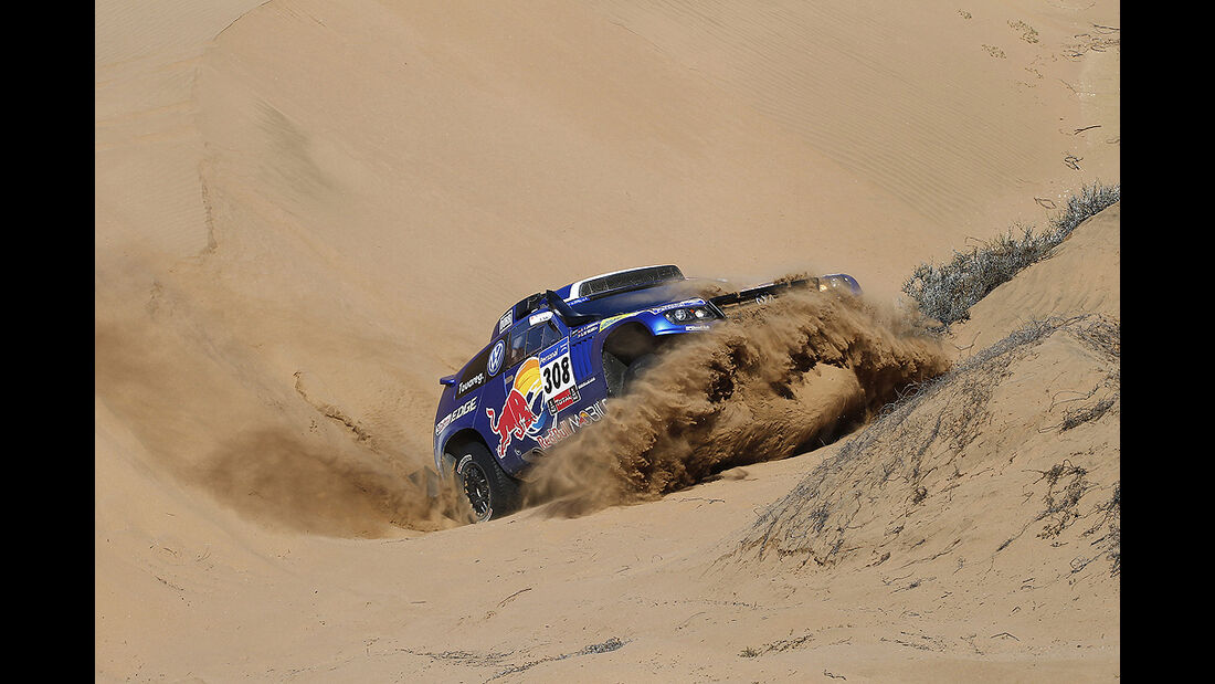 Rallye Dakar 2011, Giniel de Villiers, VW Race Touareg