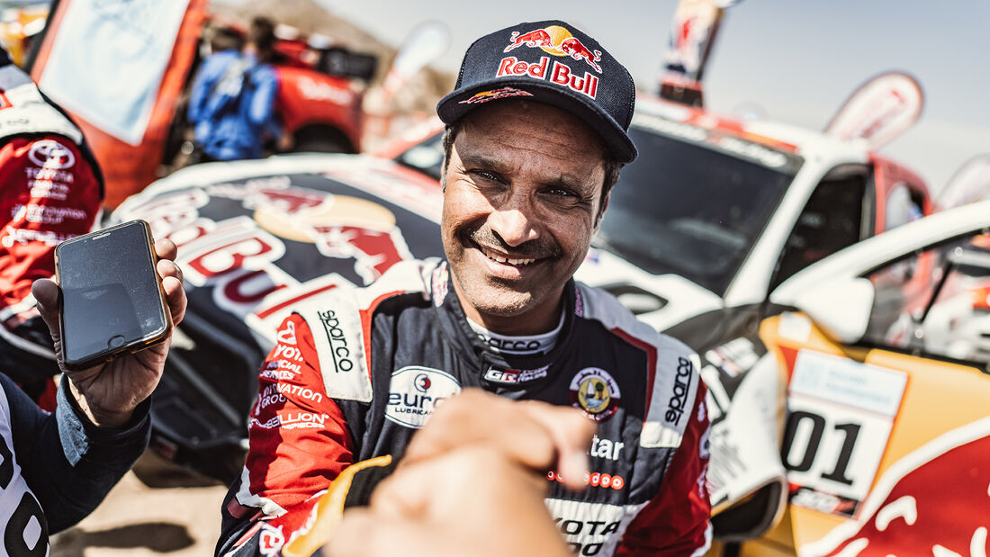 Rallye-Dakar-Sieger Nasser Al-Attiyah (Toyota)